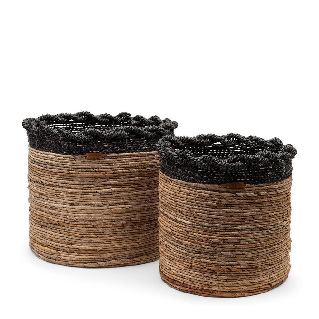 Poetic Folk Basket Set Of 2 pieces - Rathwood Store