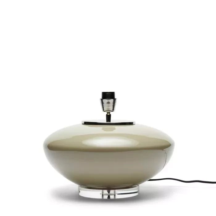 RM Glass Bauble Table Lamp Flax - Rathwood Store