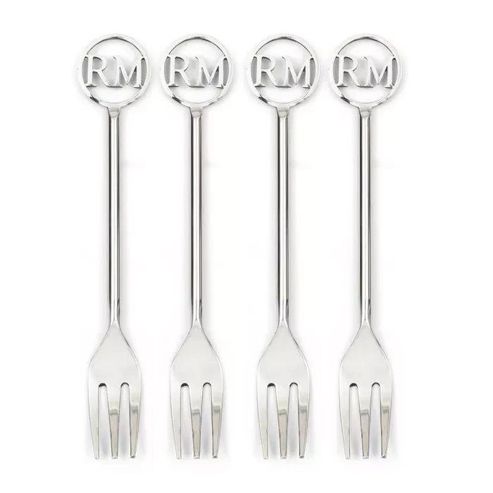 RM Monogram Forks Set of 4 - Rathwood Store