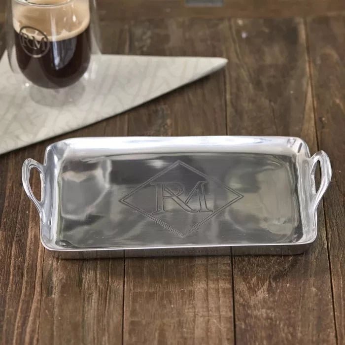 RM Monogram Mini Tray 25x15 - Rathwood Store