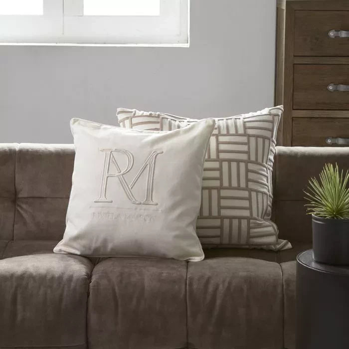 RM Monogram Pillow Cover 50x50 - Rathwood Store