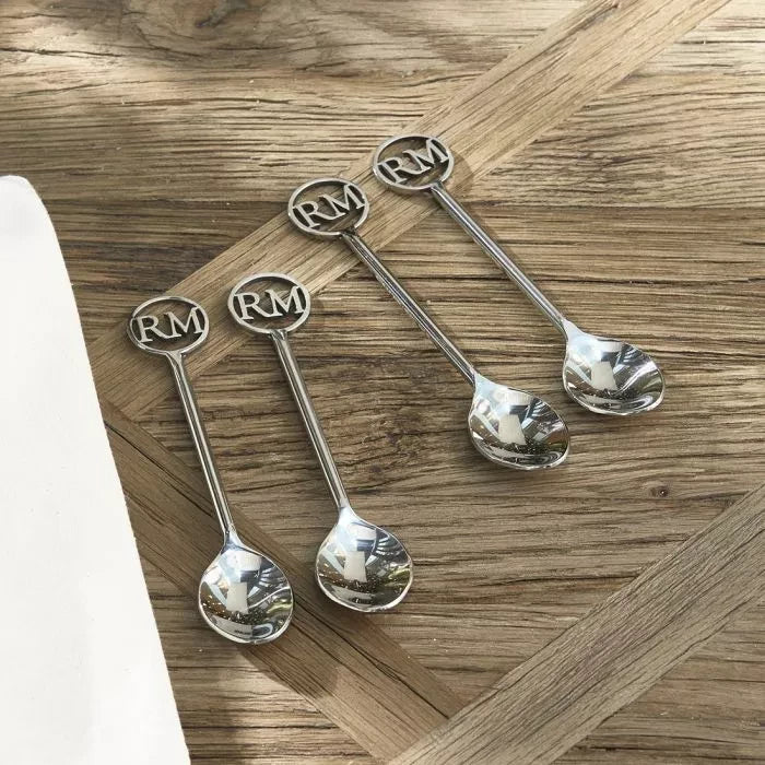 RM Monogram Spoons Set of 4 - Rathwood Store