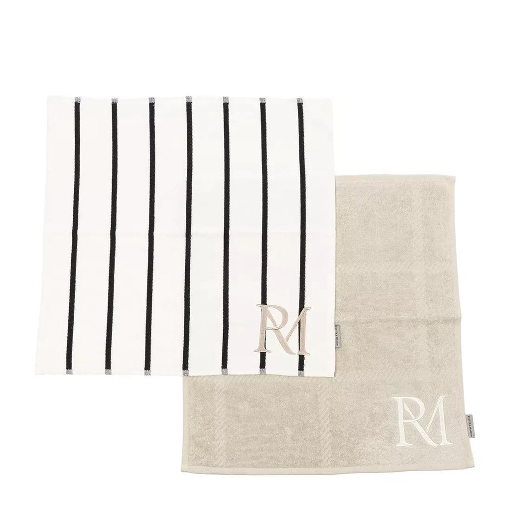 RM Stripes & Check Kitchen Towel Set of 2 - Rathwood Store