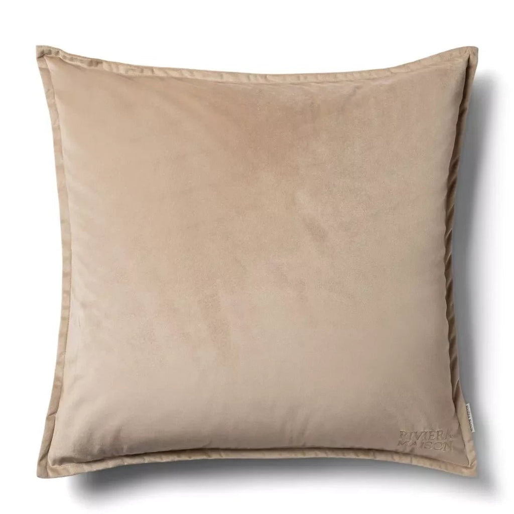 RM Velvet Pillow Cover Flax 60x60 - Rathwood Store