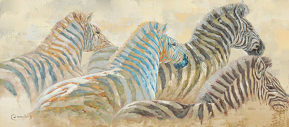 Running Wild, 70cmx200cm mixed media - Rathwood Store