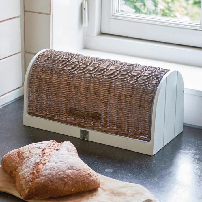 Rustic Rattan Pan de Molde Box - Rathwood Store