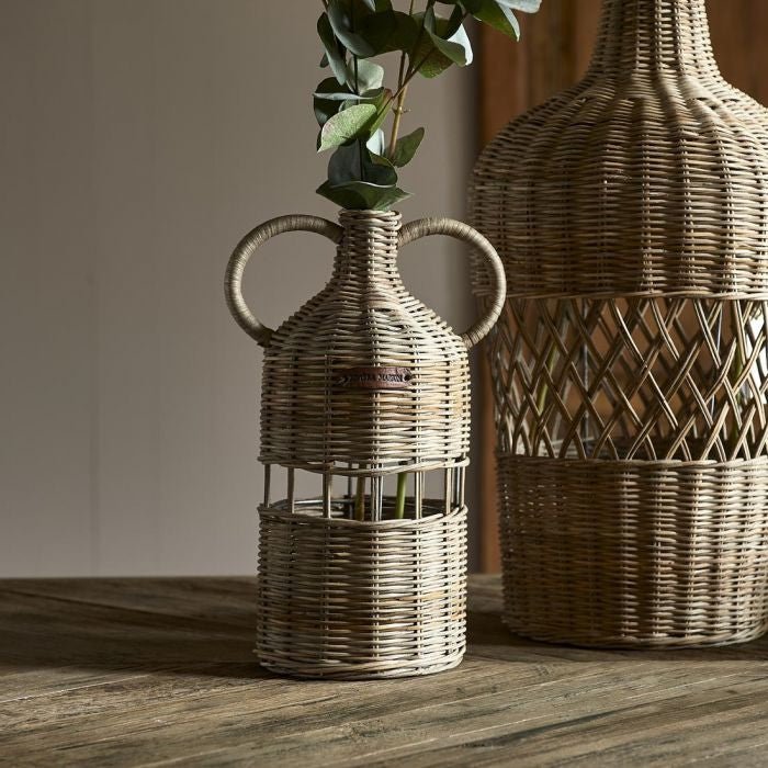 Rustic Rattan Water Bottle S - Rathwood Store