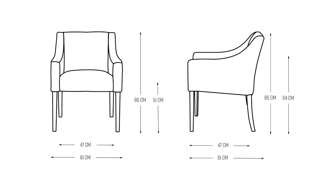 Savile Row Dining Armchair, berkshire, elephant - Rathwood Store
