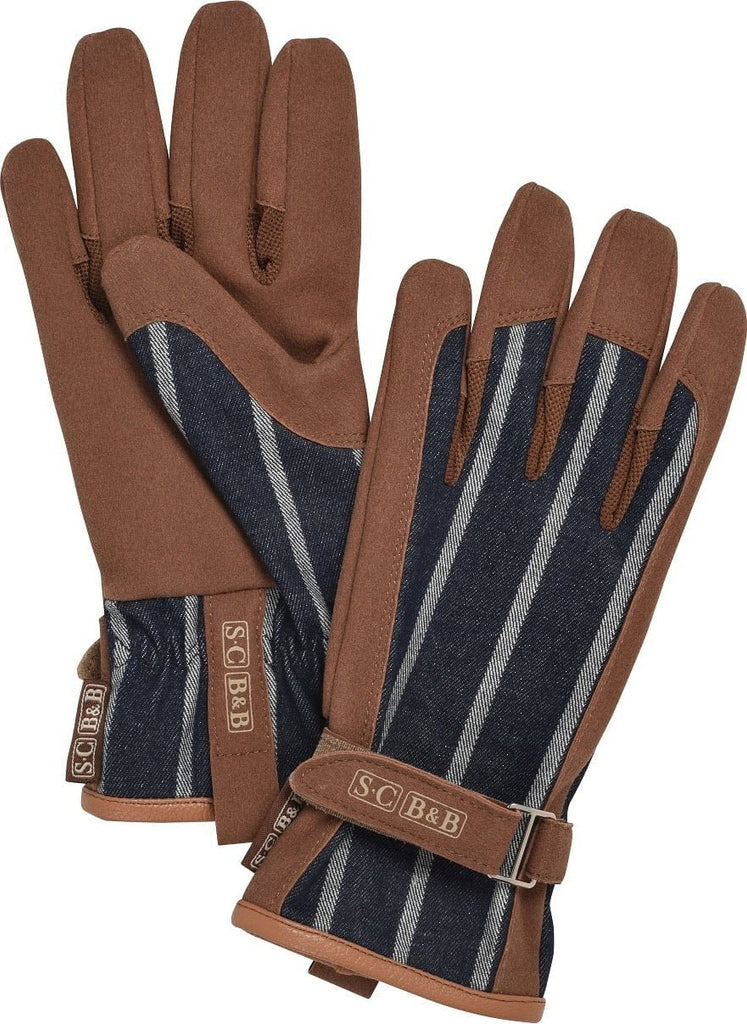 Sophie Conran Striped Glove Navy - Rathwood Store