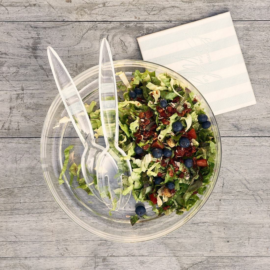 Summer Breeze Salad Bowl & Tossers - Rathwood Store