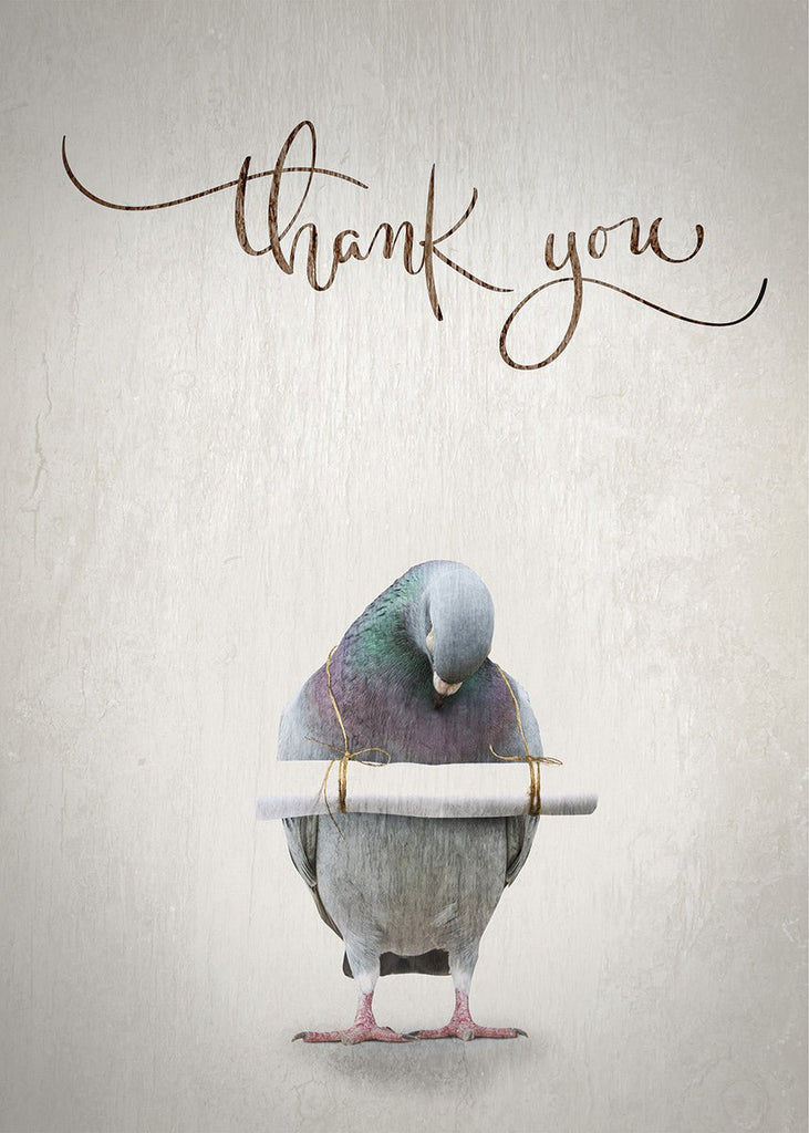 Thank You, 15cmx21cm art block - Rathwood Store