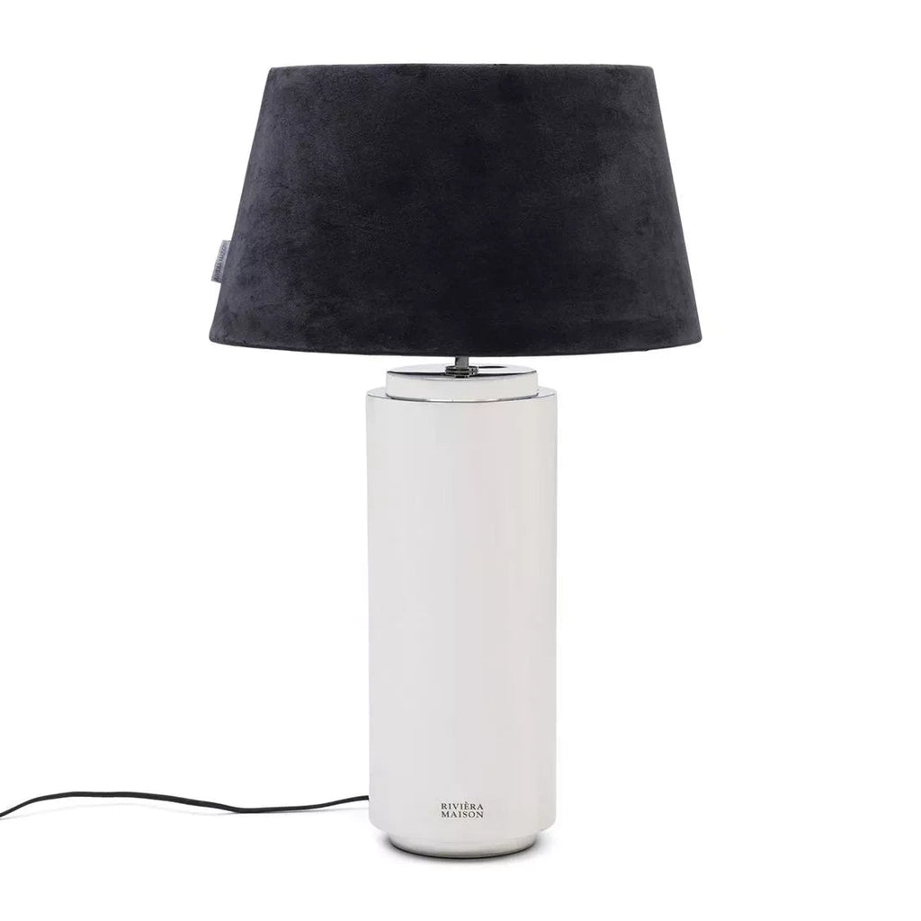 Velvet Lampshade Dark Blue 45x25 - Rathwood Store