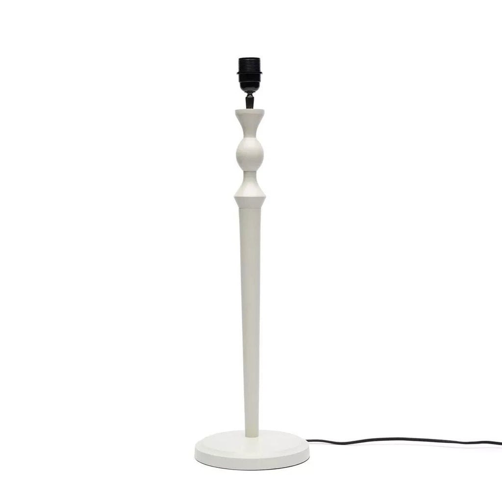 Warrington Lamp Base Whisper White - Rathwood Store