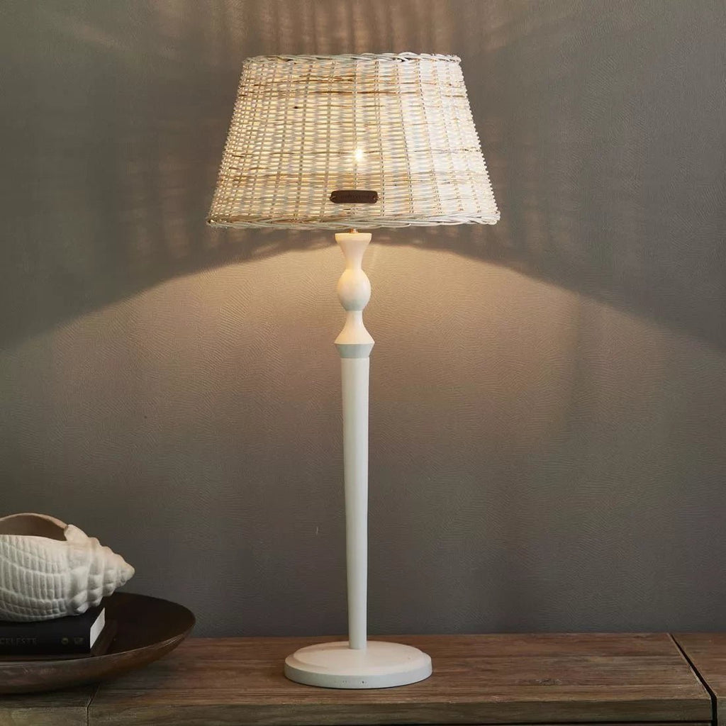 Warrington Lamp Base Whisper White - Rathwood Store