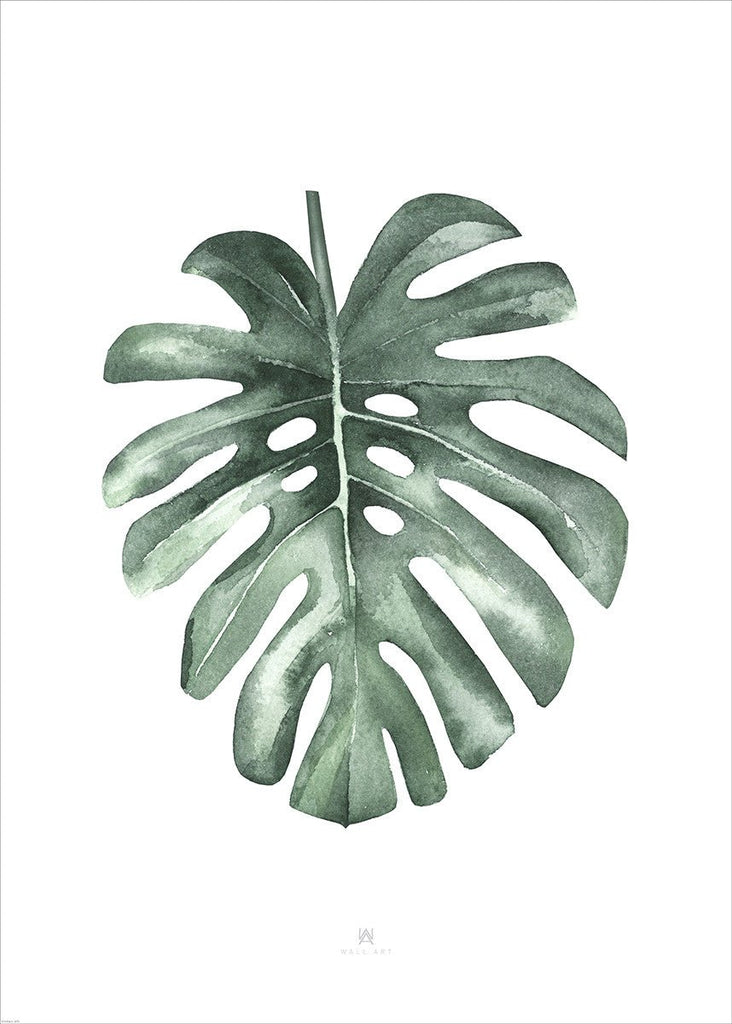 Water Leave, 50cmx70cm wall art - Rathwood Store