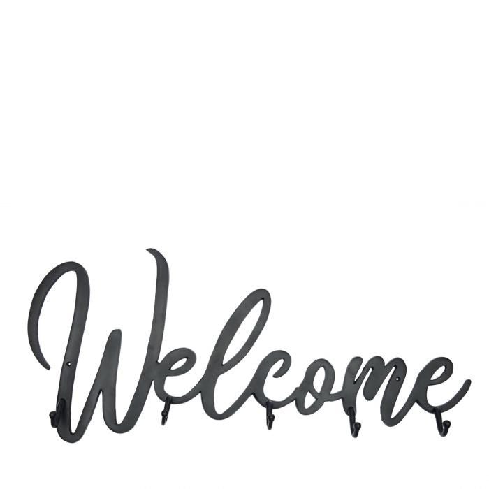 Welcome Coat Rack black - Rathwood Store