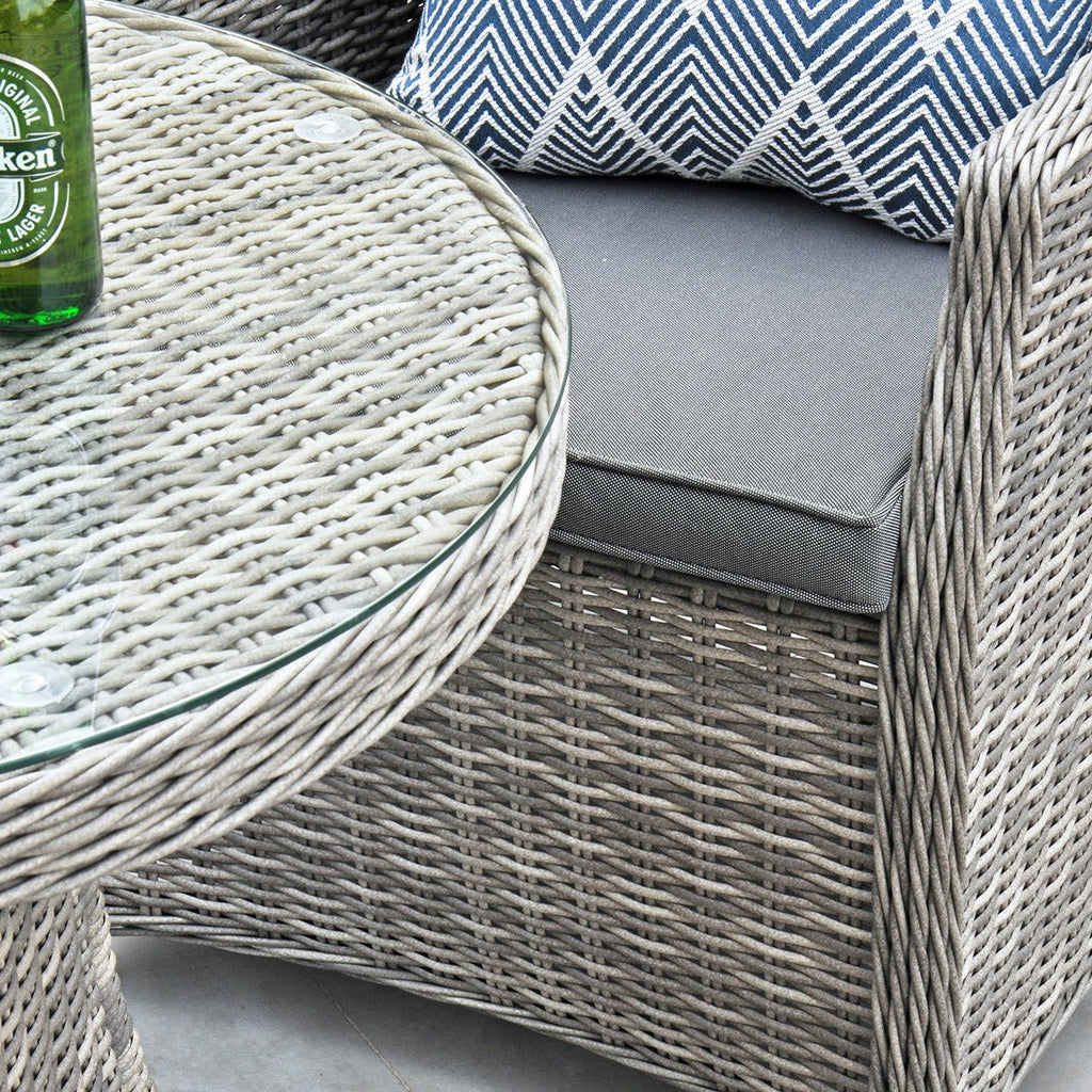 Yale Bistro Set (Dark Grey) - Rathwood Store