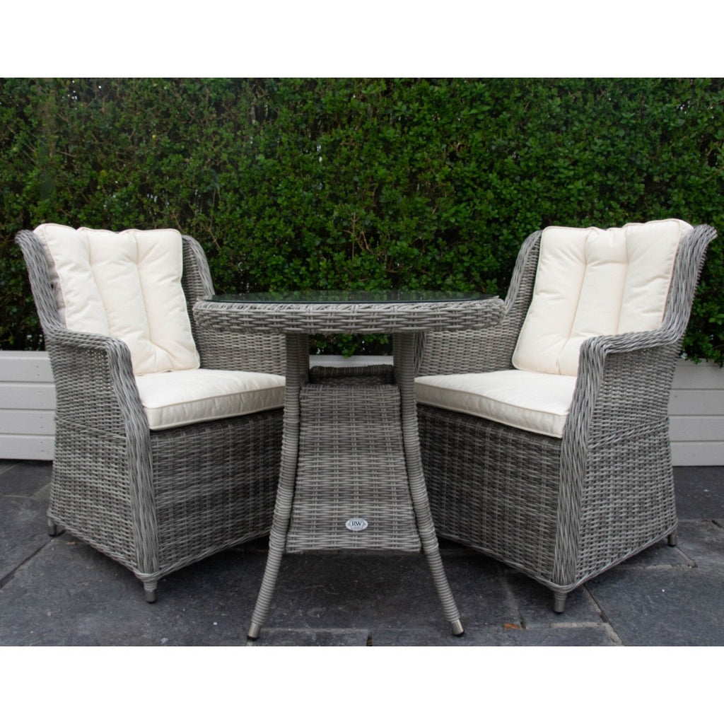 Yale Bistro Set (Light Grey) - Rathwood Store