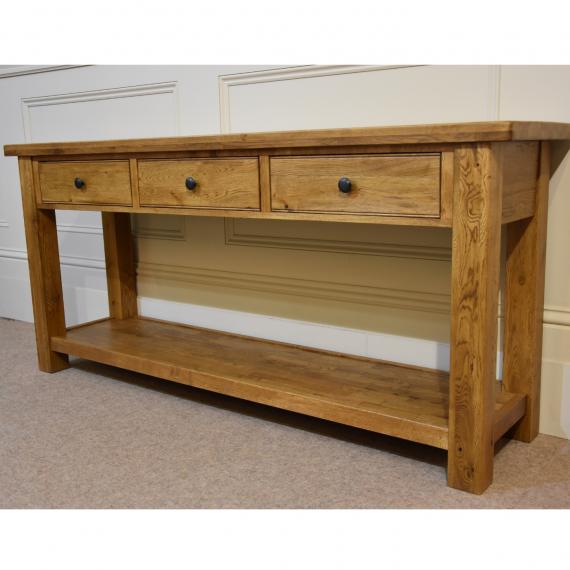 WAREHOUSE CLEARANCE: Fitzwilliam 1.8m Console Table - Rathwood